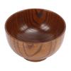 Handmade Wood Bowl Japanese Style Wooden Bowl Serving Tableware for Noodles Rice Soup Dip Salad