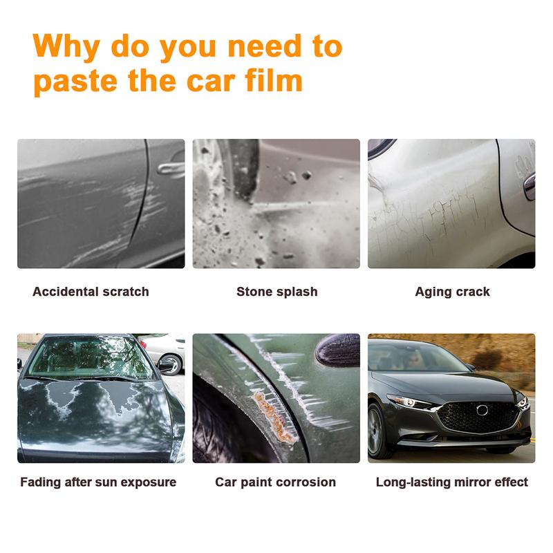 Car Headlight Rearview B C Pillar Paint Protection Film For Mazda CX 80 CX80 2025 Sticker Anti-scratch PPF Transparent Repair