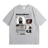 Sänger Maluma Musikalbum Cover T-Shirts Unisex Damen Freizeit-T-Shirt Unisex Mode-T-Shirts Hip Hop Rap Streetwear