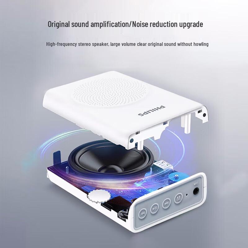 Philips SBM507 Portable Voice Amplifier Speaker