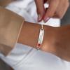 Brățară medicală personalizată pentru alertă, pentru femei și bărbați, Gravură gratuită, Brățară ID din oțel inoxidabil, Bijuterie SOS pentru contact de urgență