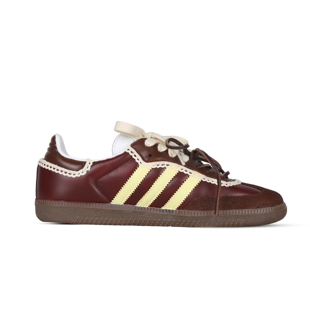 adidas Originals SAMBA OG Caramel Chestnut Non Slip Lightweight Low Top Skateboard Shoes Unisex Brown B75806(Team368-)