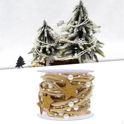 Sztuczna Taśma z Koralików Ręcznie Tkana Ozdoba Dekoracyjna na Urodziny Walentynki Festiwal DIY