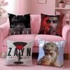 Z-Zayn Malik chanteur Housse de coussin Housse de coussin réversible confortable Idéale pour voiture canapé chambre et plus encore