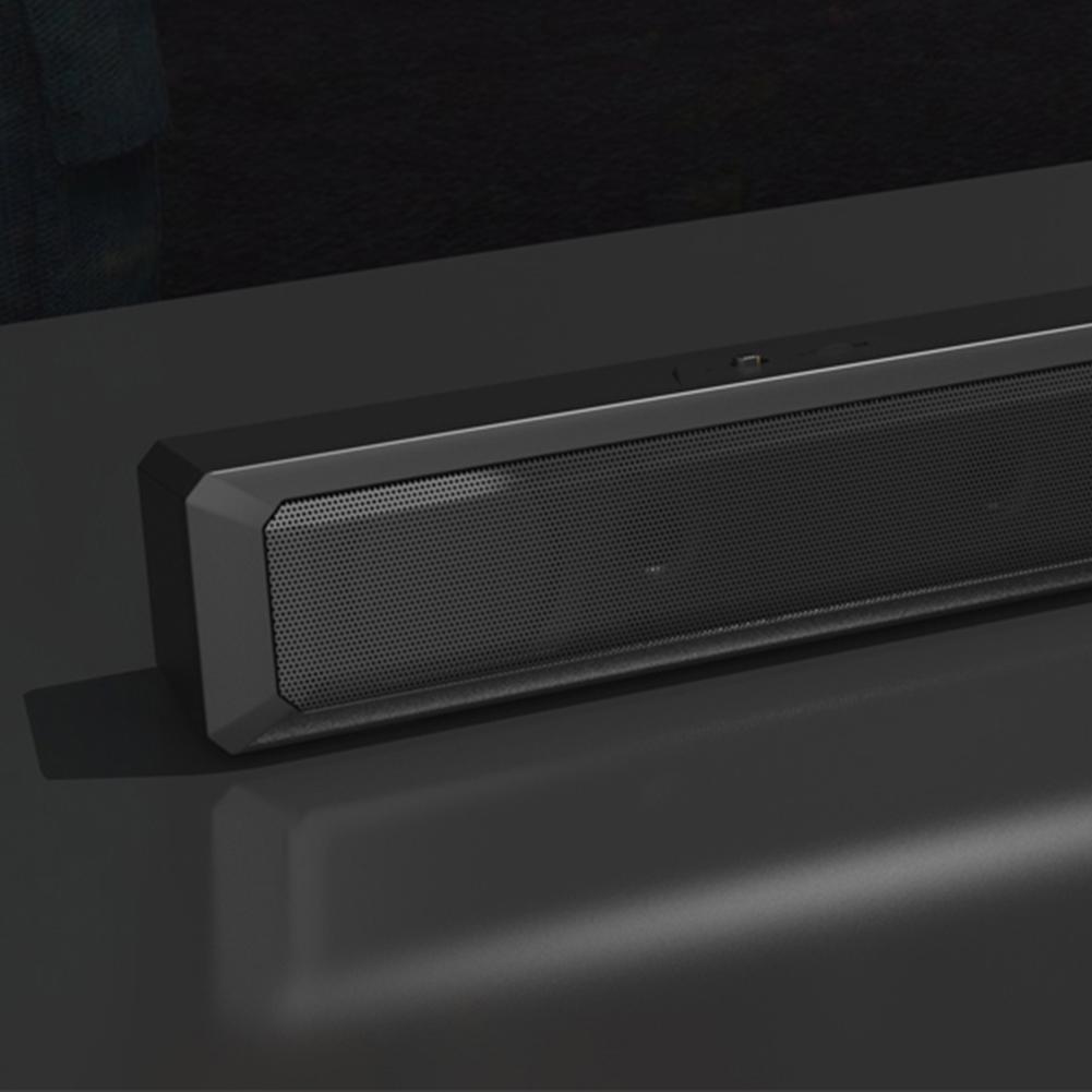 A4 6W RGB USB cu fir Difuzor puternic pentru computer Bară Stereo Subwoofer Difuzor bas Cutie de sunet surround pentru PC Teatru TV Difuzor