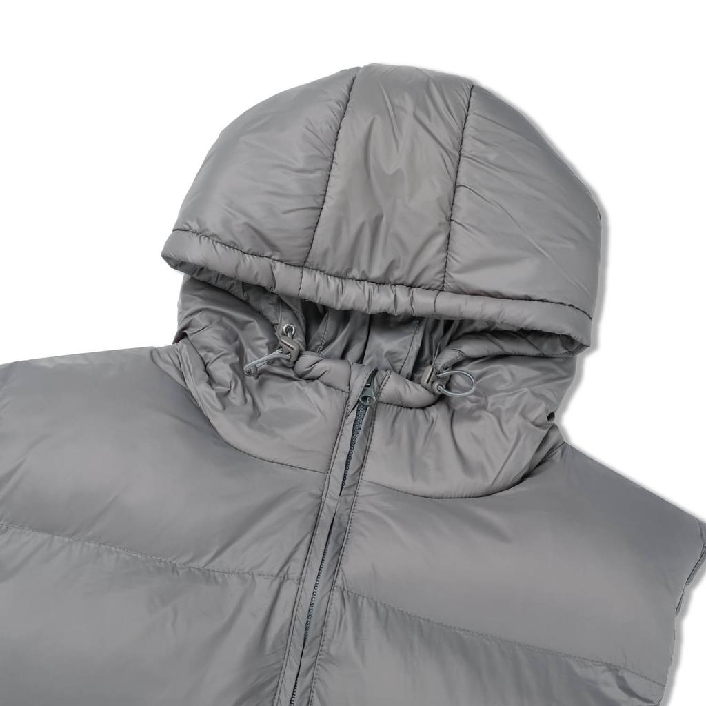 Andagain Essential Light Padded Vest (Gray