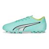 Puma Ultra Play Youth Entry-Level Composite Artificial Grass Anti-Kick Shock Absorption Low-Top Soccer Shoes Kids Soccer Shoes Green 107234-03