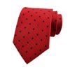3.15" Fashion Wave Dot PaisleyTies Cravată pentru bărbați Circle Dot pentru nuntă