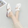 Women Flat Shoes Soft Sole Slip On Casual Open Back Loafers Large Size Comfortable Walking Shoes for Everyday Use