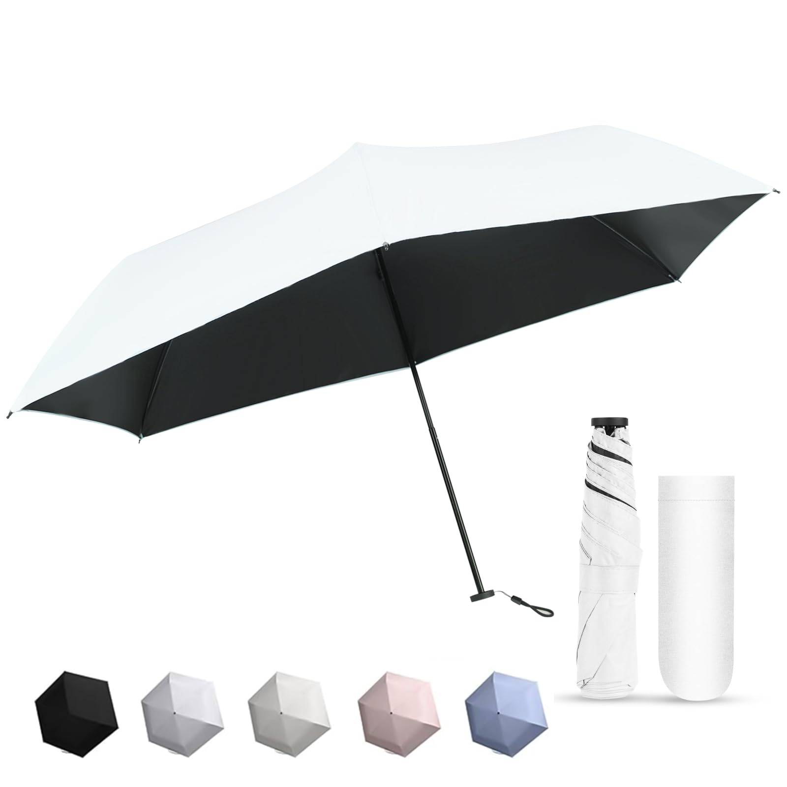 

Защита от ультрафиолета полностью складной складной УФ ветер вода подходит как для солнца, так и для дня [QAQQVQ] Зонт, сверхлегкий, 140 г,