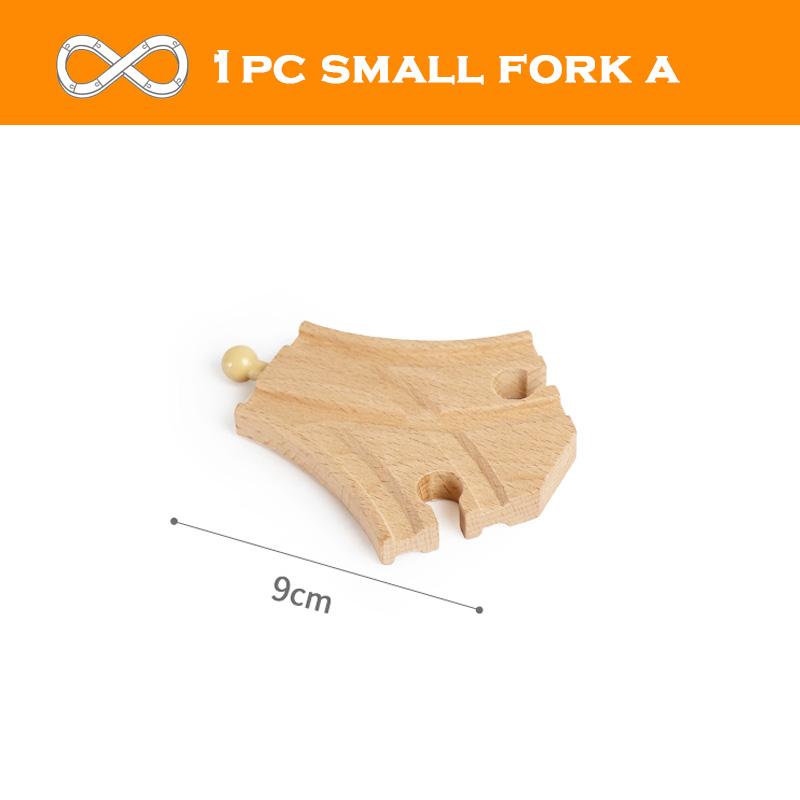 All Kinds Wooden Track Accessories Beech Wood Railway Train Track Toys Fit for Biro All Brands Wooden Tracks Toys for Kids Gifts