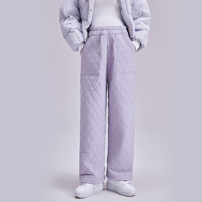 Maternity Pants Autumn and Winter Wear Belly Support Pants New Pregnancy Does Not Restrain the Stomach and Looks Thin Straight Wide-leg Pants Women