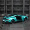 AAZY1 1:34 Vanquish 2025 Alloy Supercar Model Has Sound and Lighting Functions Two Doors On Both Sides That Can Be Opened