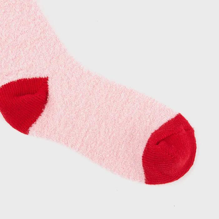 [3-Pack Set] Boucle Color Block Sleeping Socks Rssw105