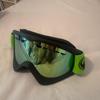 DRAGON Ski Snowboard Goggles Green Mirror Lens Logo Strap Winter Sports Japan