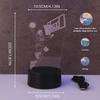 3D Basketball Meister LED Nachtlicht - USB-betrieben, RGB 7 Farben, Geeignet für Schlafzimmerdekoration und Geburtstagsgeschenke