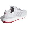Adidas Pure Boost Fabric Lightweight Anti Slip Low top Running Shoes Unisex Gray White Red CM8333
