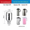 Universal Small-Caliber Glass Thermos Liner for Hot Water Bottles