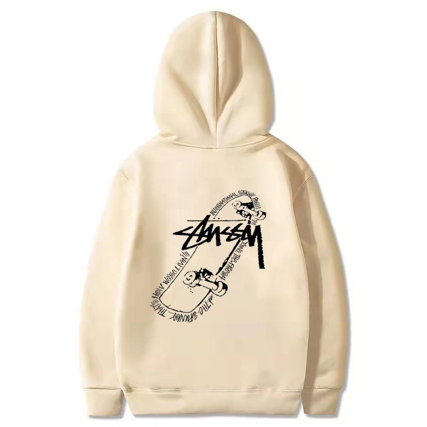 

Stussy 2023, осень/зима, мужские и женские свитера с капюшоном с принтом сандалий Stussy, большие размеры европейского стандарта