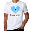 Island Love St Lucia Tshirt Classic Basic Casual Tshirt