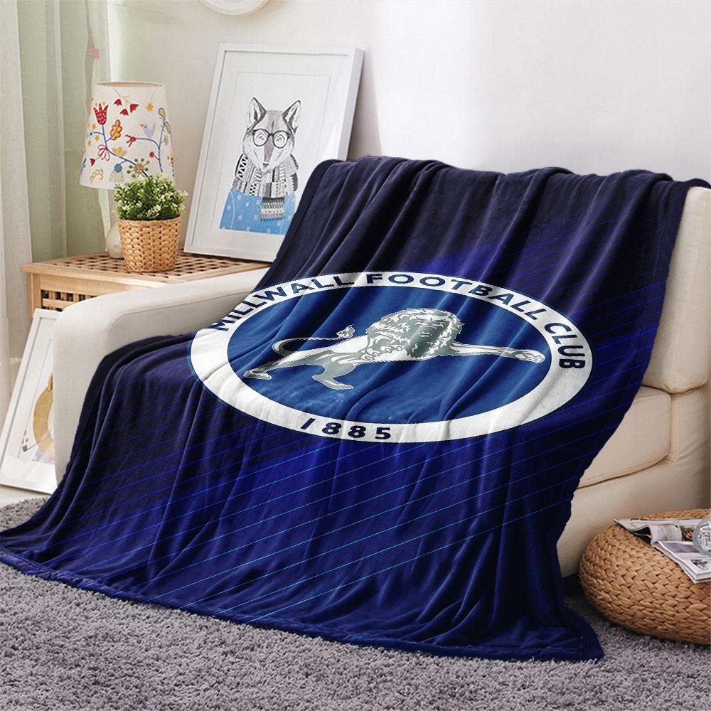 Coperta Football Club Millwall, Alta qualità, Confortevole per Tutte le Stagioni, Arredamento per la Casa, Calore e Comfort