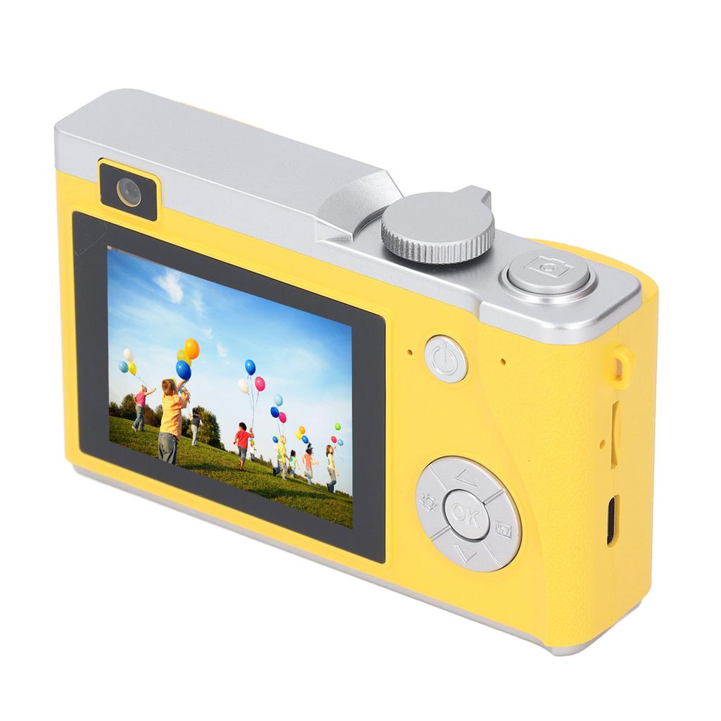 48MP 1080P Digital Camera 16X Digital Zoom 2.4inch HD Display Front and Rear Dual Lens Type C Charging Point and Shoot Camera