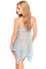 Blue Naughty Doll Ph0085 Blue Nightie And Matching Thong