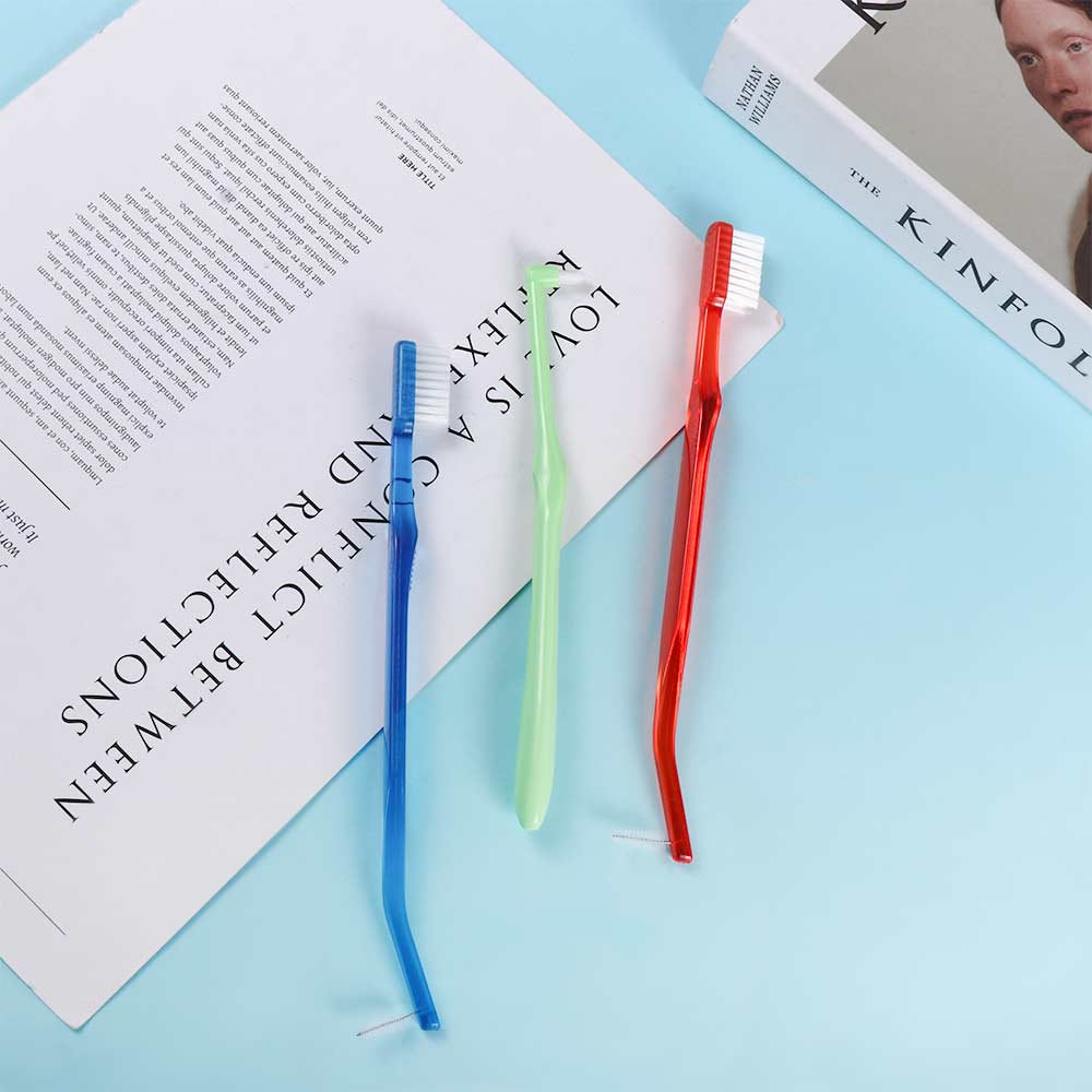 Oral Hygiene V Trim End Orthodontic Toothbrushes Tuft Toothbrush Teeth Care Tool Interdental Brush