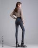 LUJPOIR Skinny Jeans mit elastischem Stretch-Denim Schlankmachende Lange Lässige Schwarze Skinny Größen Damen High-Waist Taille, Leggings, Hosen, Jeans,
