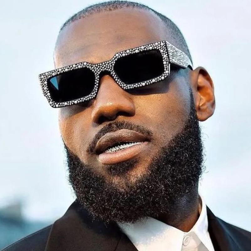 Hip Hop Stylish Women Sunglasses Square Shape UV400 Protection Sun Glasses Men Fashion Trendy Travelling Female Sun Glass