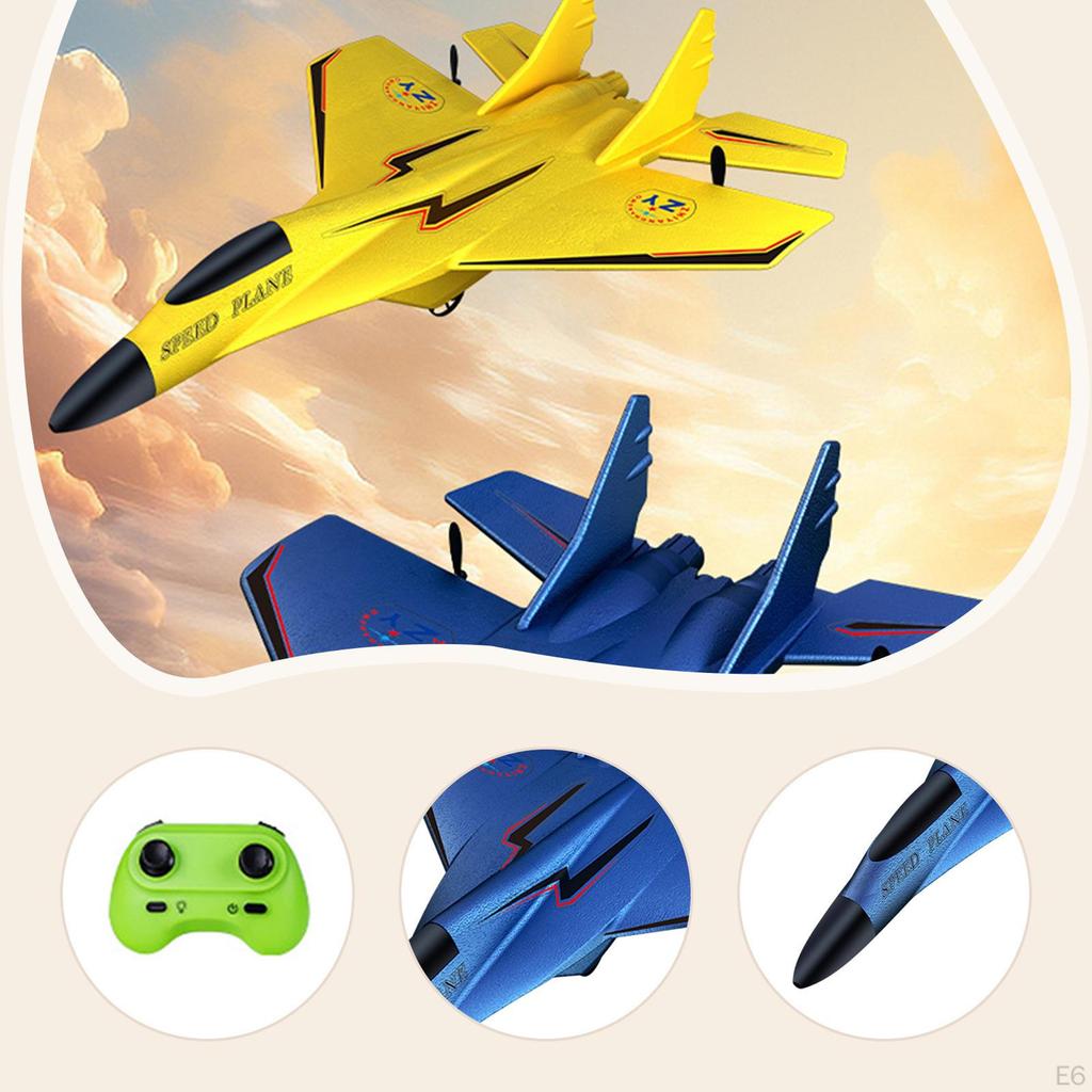 RC Airplane Glider Flying Model Kit Fun Lightweight Easy to Height Gift Goodie Bag Stuffer
