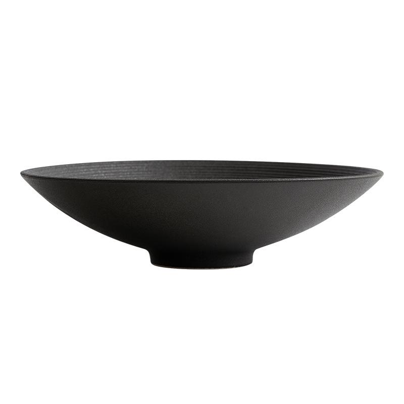High-End Ceramic Conical Hat Bowl - Luxury Salad, Soup, Ramen Plate for Home & Restaurant