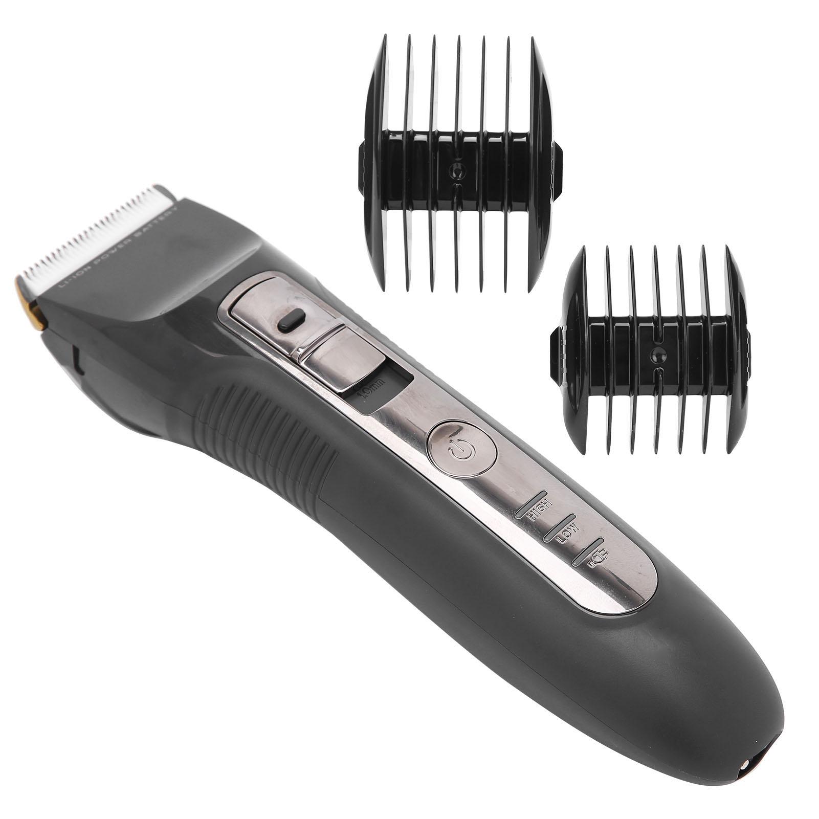 

Машинка для стрижки волос аккумуляторная для стрижки волос мужской набор для домашнего парикмахера T9(серый ) US Plug серый