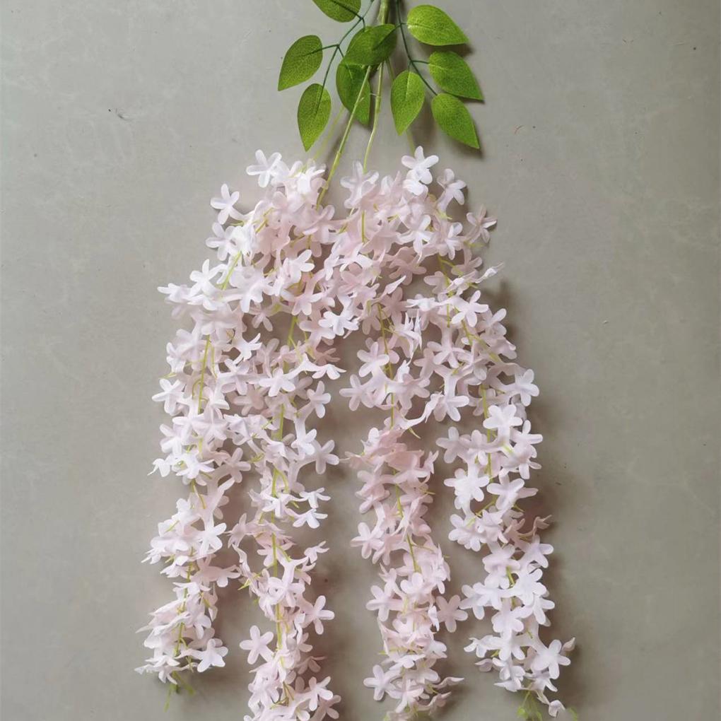 Realistic Appearance Artificial Flowers For Garden Décor Decoration Wisteria Wedding Home Low Maintenance Elegant