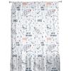 Univers Weltraum Rakete Cartoon Weiße Tüll Vorhänge Transparent für Wohnzimmer Dekor Fenster Vorhang für Schlafzimmer Voile Organza Drapierungen