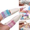 1 Pair Finger Protector Knitting Finger Guards Leather Thimbles Needle Felting Supplies for Hand Sewing Embroidery