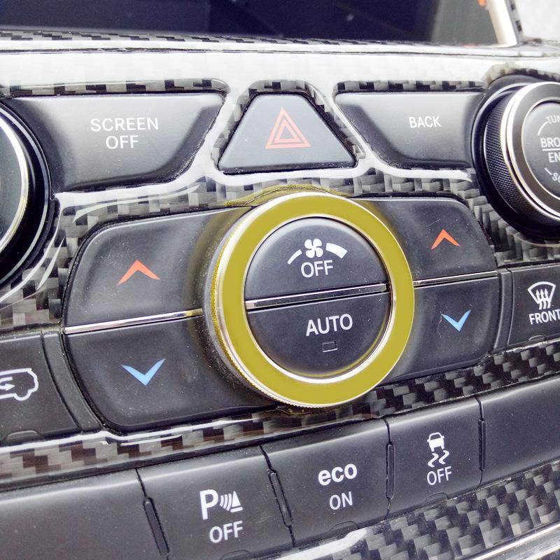 

Audio and AC Knob Decoration Rings for Grand Cherokee