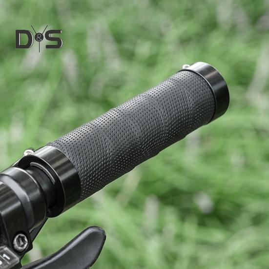 1 Pair Bicycle Handlebar Grip Cover Non-slip Faux Leather Shock Absorbing MTB Road Mountain Bike Handle Grip Sleeve Bicycle Accessories