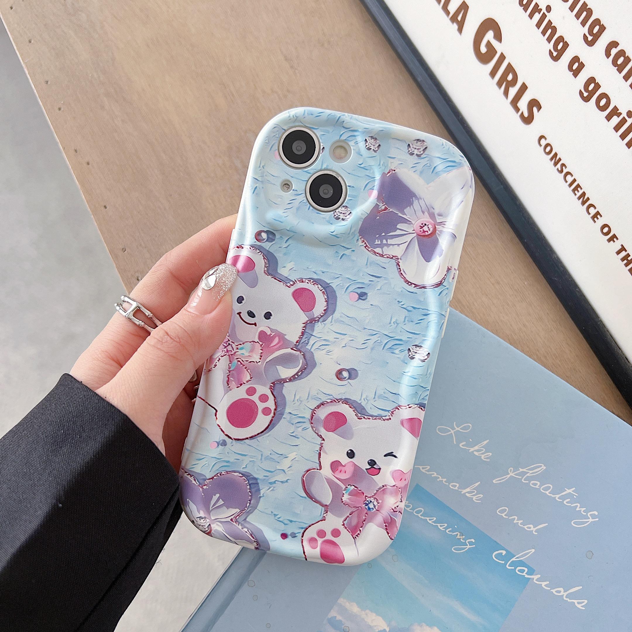 

Милый силиконовый чехол для Xiaomi Redmi Note 13 12 11 Samsung A54 A24 A14 Oppo A78 A58 A38 Infinix Note 30 Pro Funda Bear Duck Cover Soft TPU Bumper Vivo V25 (5G)/V25E (5G)