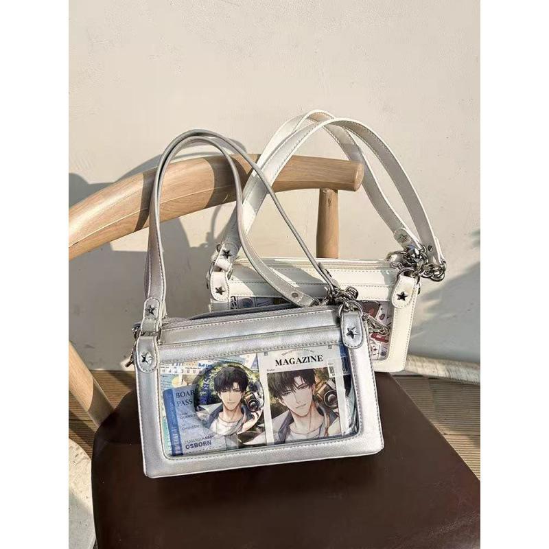 

Daily Commuter Underarm Bag Sweet Cool Spice Girl Shoulder Crossbody Bag Strap Tie