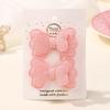 2Pcs Candy Colored Hair Clip Se Double Layered Bow Cute Bangs HairPin Cotton Safe Children's T for Girls Hair Accessories