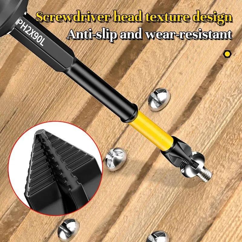 Non-slip Cross Screwdriver Magnetic Batch Head High Hardness PH2 Screwdriver Bit Screw Driver Impact Drill Bit Hand Tools