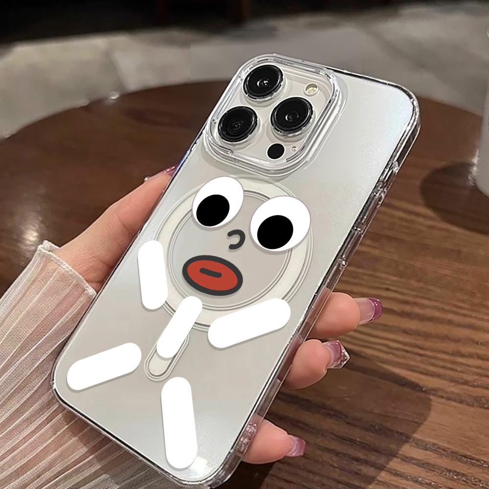 Magnetic Phone Case for iPhone 12 14 16 17 Pro 17 16 15 14 13 12 Pro Max  12 13 14 15  16 High Quality Shockproof Shell Full Protection Cute Style
