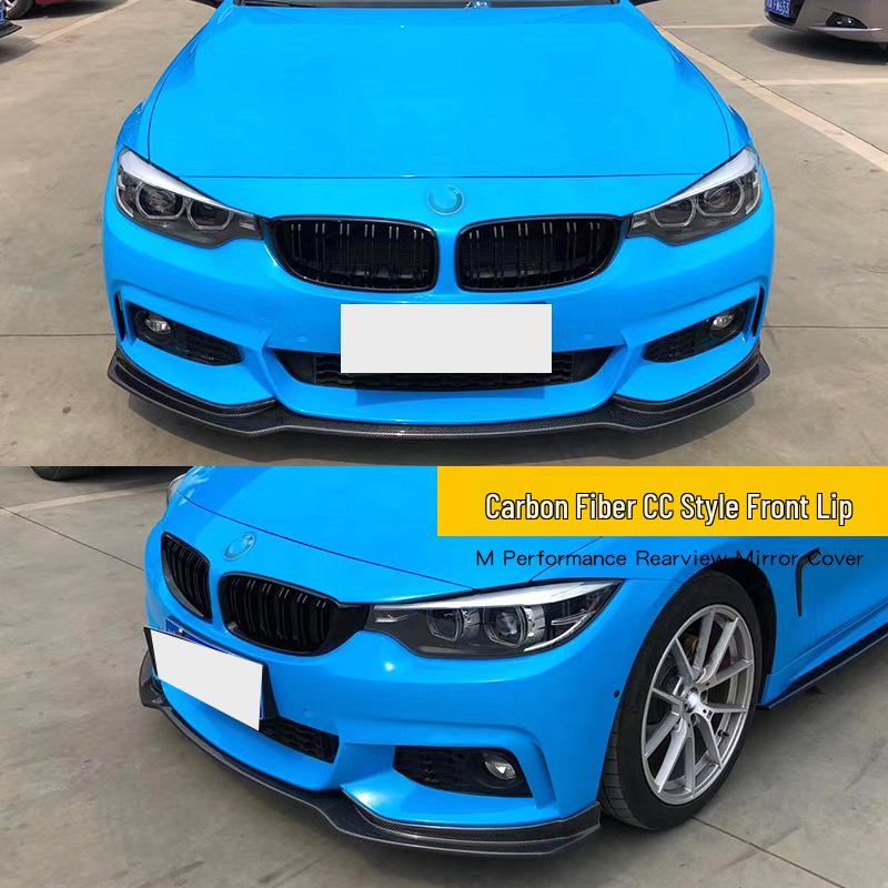 Compatible Front and Rear Lip Spoiler for BMW 4 Series 425i/430i with Quad Exhaust