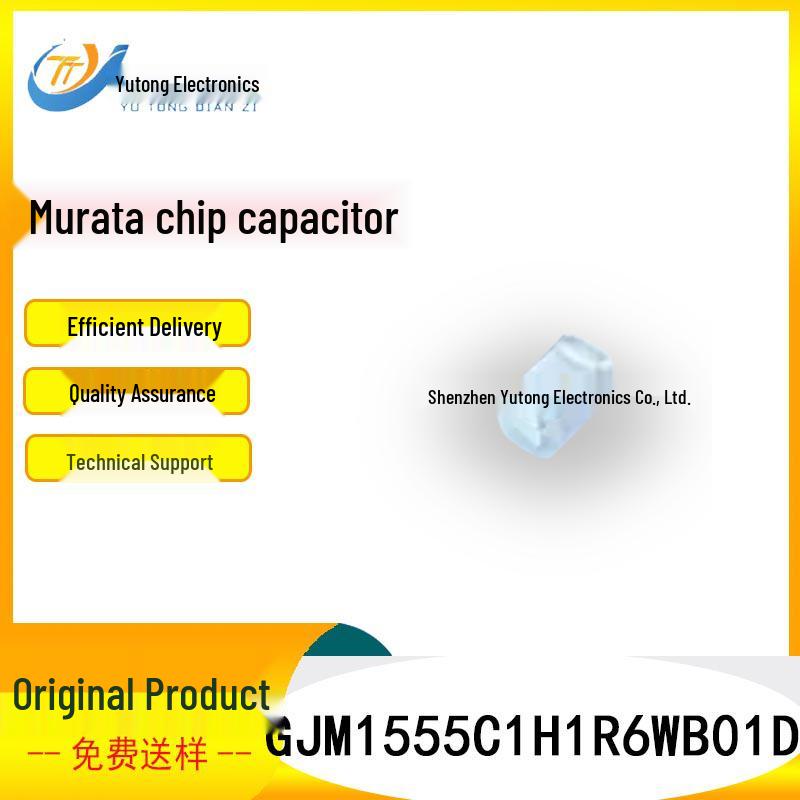 

Murata 0402 COG Ceramic Chip Capacitor 1.6pF 50V 0.05pF