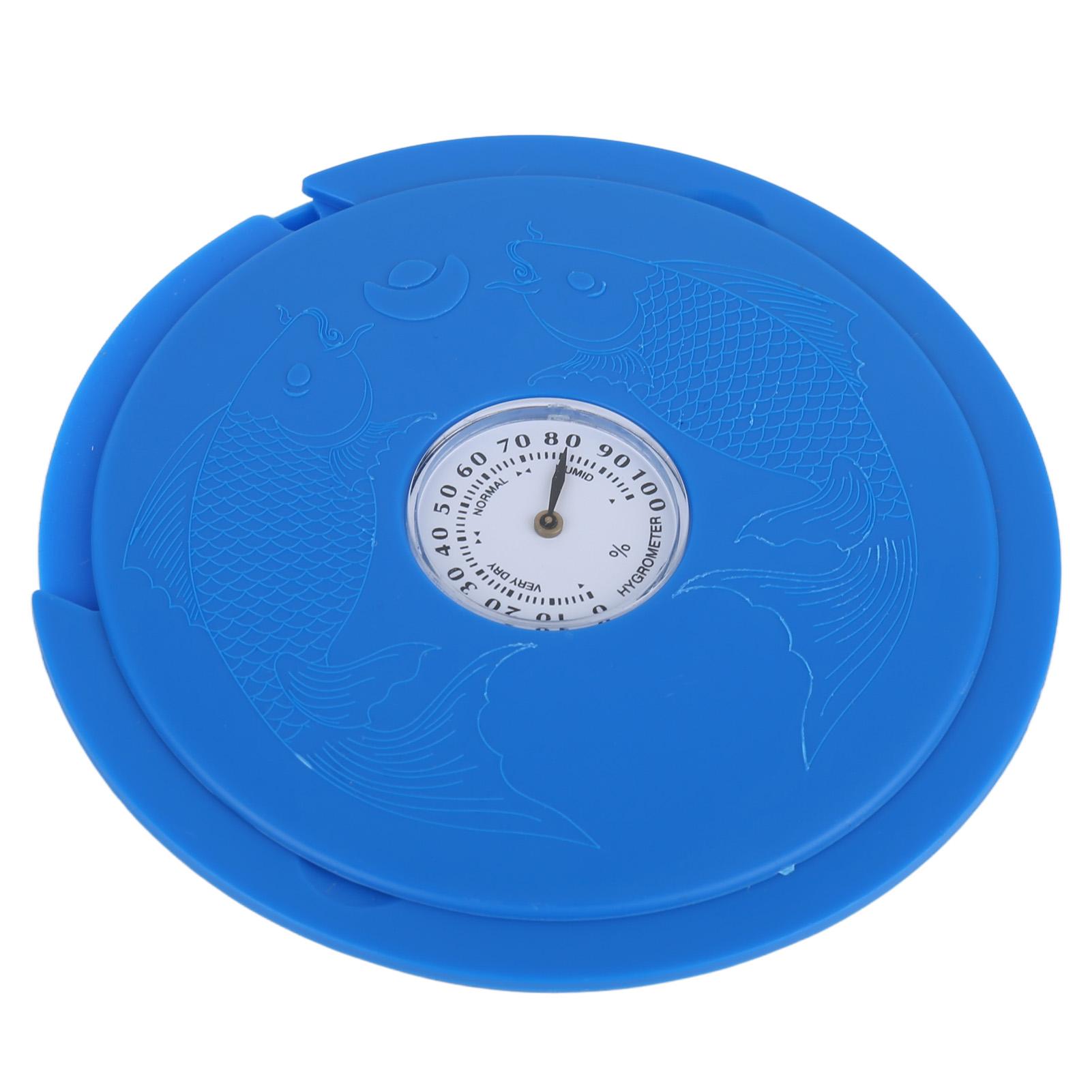 

Увлажнитель для гитары Защита от пересыхания Увлажнитель звукового отверстия акустической гитары с гигрометром Синий