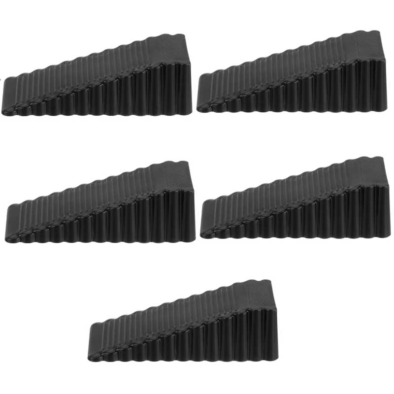 1-5pc Silicone Door Stop Wedge Safety Stoppers Reusable Shock Absorbent Home Office Anti-Folder Hand Door Stopper Anti-collision