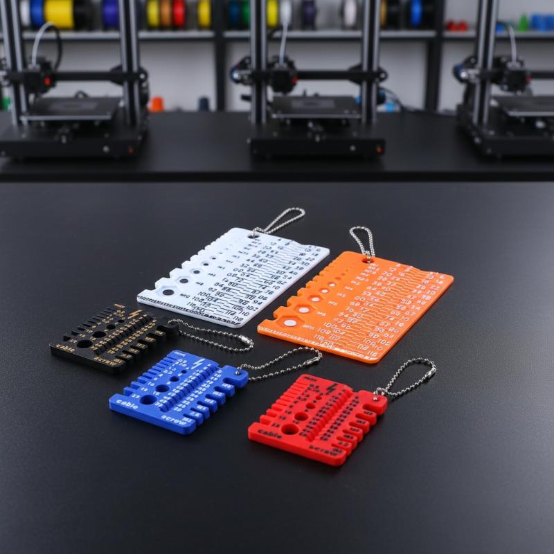 M1-M10 Screw Nut Thread Gauge Bolt Size Measuring Tool Multi Spec Thread Checker For Hardware Machining Engineering Workshop Use
