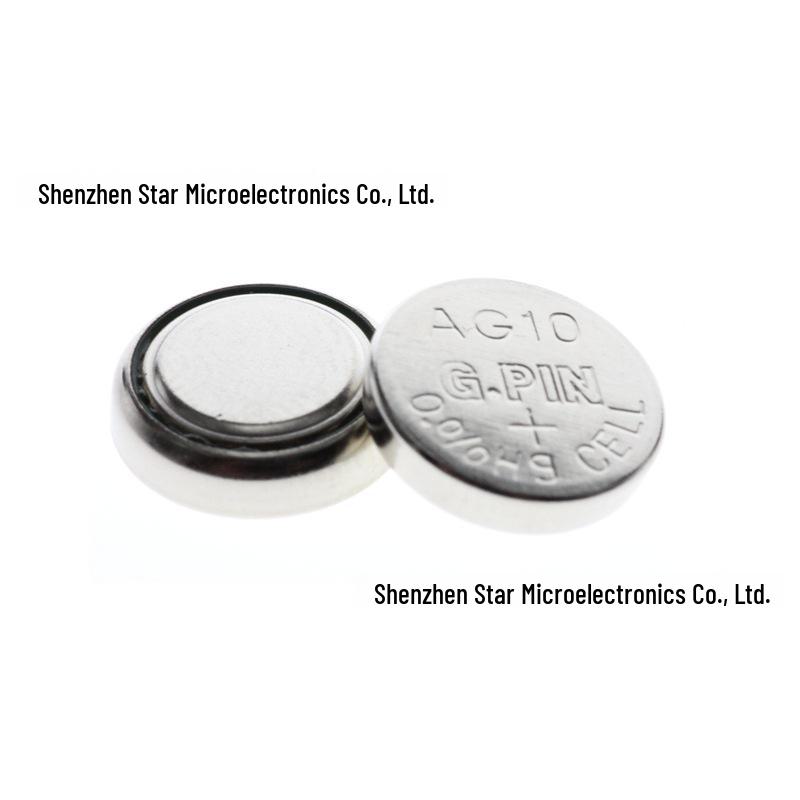 LR1130/AG10 Button Battery for Watches, Toys, Clocks, and Scales