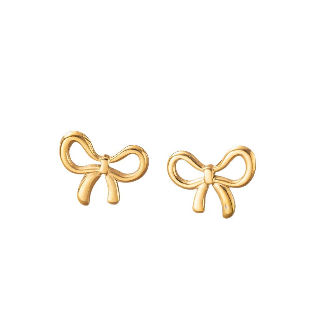 2026 New Exquisite Bow Necklace Set: High-End, Unique, Fashionable & Versatile Three-Piece.